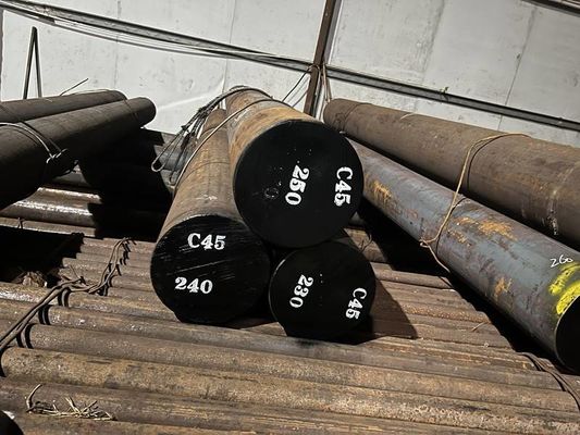 C45 S45C قوة تأثير عالية سبيكة أداة الصلب زيت إطفاء العلاج الحراري الفراغ