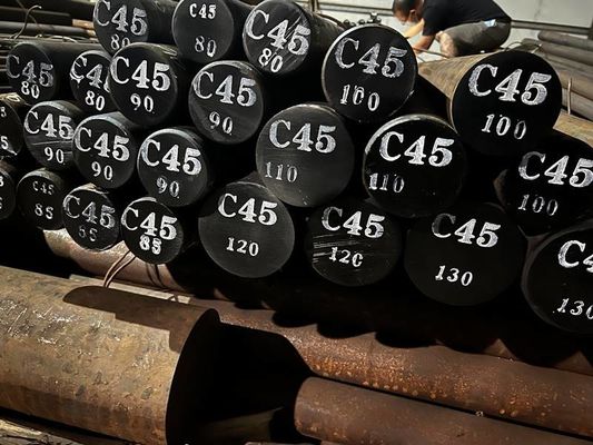 C45 S45C قوة تأثير عالية سبيكة أداة الصلب زيت إطفاء العلاج الحراري الفراغ