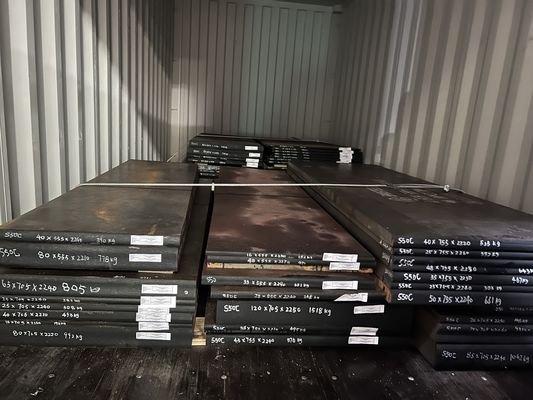 1.2312 سهلة المعالجة بلاستيكية الصفيحة الصلبية القالب صفائح الصلب سبائك